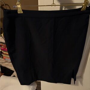 Classic Black Pencil Skirt - Women's Tailored Skirt